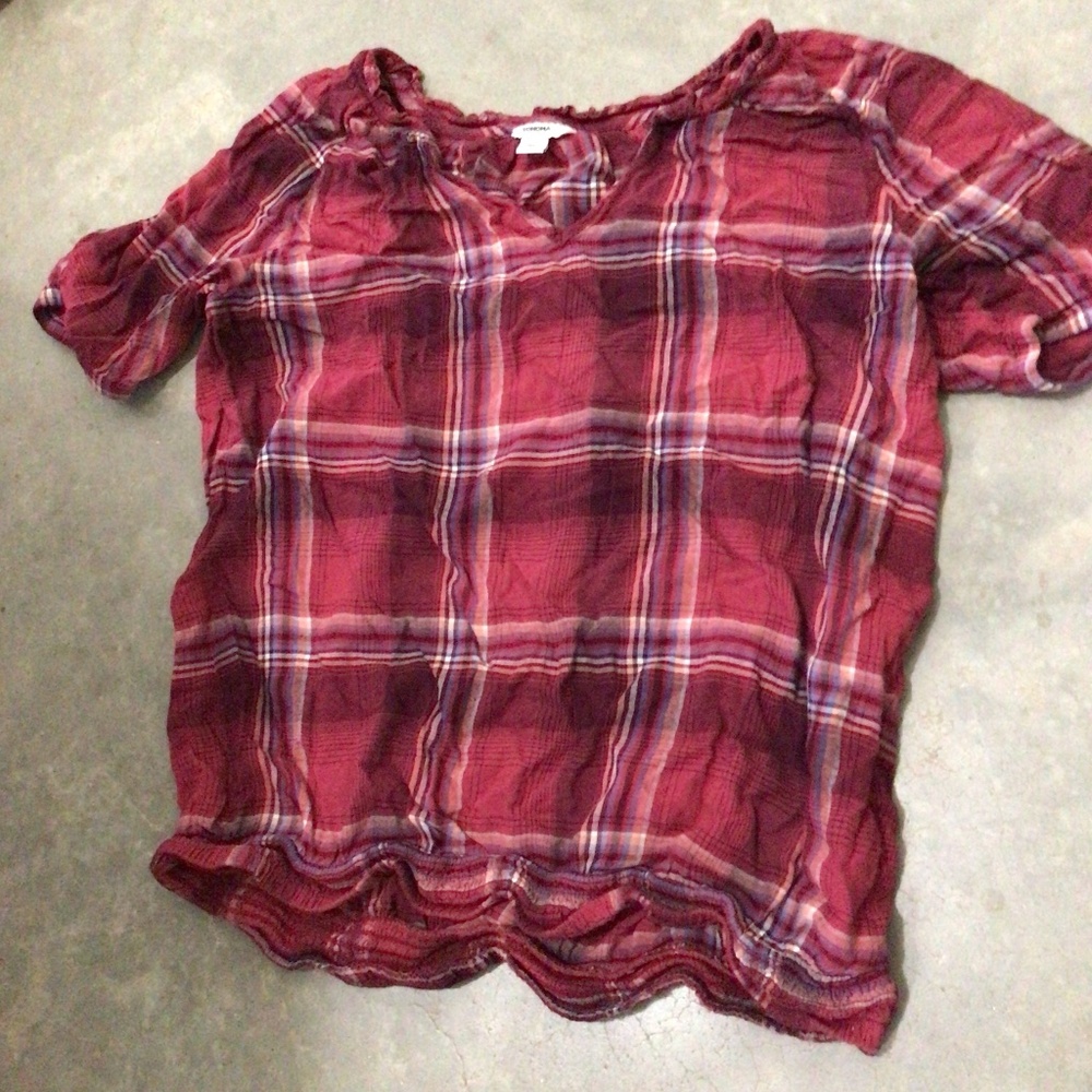 Sonoma plaid women medium